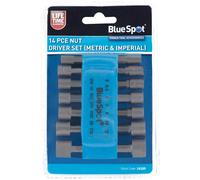 Bluespot 14 Piece Metric and Imperial Nut Driver Set