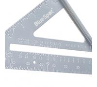 BlueSpot 150mm 6" Aluminium Speed Square, Roofing Rafter Angle Measure Guide
