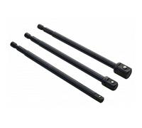 Bluespot Impact Socket Adaptor Set, 3 Piece, Manufactured from Chrome Vanadium Steel for Increased Strength and Durability
