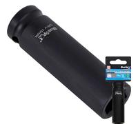 BlueSpot 15mm Deep Socket Impact Hex 6 Point Single CRV Steel 1/2" Drive