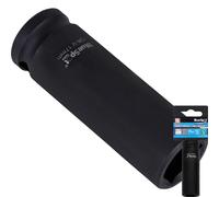 BlueSpot 17mm Deep Socket Impact Hex 6 Point Single CRV Steel 1/2" Drive