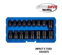 BlueSpot - 17PCE 3/8"-1/2" IMPACT E TORX SOCKETS
