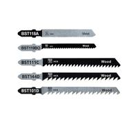 BlueSpot 19002 10-Piece Jigsaw Blade Set (T-Shank)