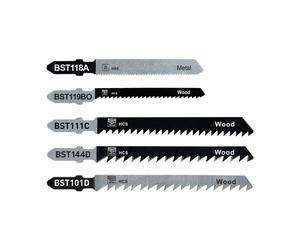 BlueSpot 19002 10-Piece Jigsaw Blade Set (T-Shank)