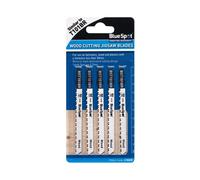 BlueSpot 19005 5 Piece HCS Reverse Pitch Blades For Wood (10 TPI)