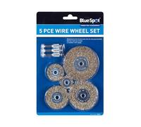 Bluespot 19212 5pce Wire Wheel Set