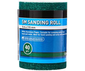 Bluespot 19856 5mtr 115mm Sanding Roll 40 Grit