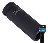 BlueSpot 19mm Deep Socket Impact Hex 6 Point Single CRV Steel 1/2" Drive