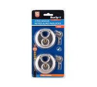 BlueSpot 2 Pce 70mm Discus Keyed Alike Padlocks