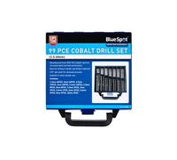 BlueSpot 20343 99 Piece Cobalt Drill Set (1.5 to 10mm)