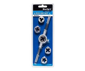 BlueSpot 22303 6 PCE Die Set (M6-M12)