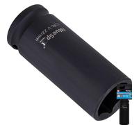 BlueSpot 22mm Deep Socket Impact Hex 6 Point Single CRV Steel 1/2" Drive