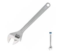 BlueSpot (24 inch) 590mm Adjustable Wrench Fully Polished Head 62mm Jaw