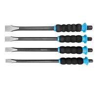 BlueSpot 25099 4 Piece 300mm (12") Extra Long Cold Chisel Set in EVA Foam (12 - 22mm)
