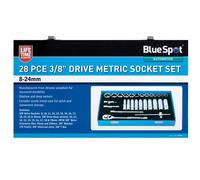 Blue Spot 01547 3/8" Drive Metric Socket Set - 28pce (8-24mm)
