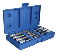 Blue Spot Tools Hex Socket Bit Set 01510 1510 Extra Long Ball Ended 3/8" Drive 7-piece