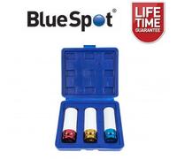 BlueSpot 3 Piece 1/2" Dr Alloy Wheel Impact Sockets 17, 19 & 21mm 01545