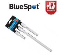 Blue Spot Tools Blue Spot 02070 Tools 1/2" Extension Square Drive CV Extension Bar Set 3 Piece, 33 x 8.5 x 2.5cm