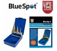 Blue Spot Tools Tools 20504 HSS Step Drill Set (4-32mm), Set of 3 Pieces