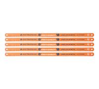 BlueSpot 300mm (12") 5pce 24" TPI Bimetal Hacksaw Blades