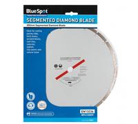 Blue Spot Tools 19533 12 Inch Silver Diamond Cutting Disc
