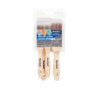 BlueSpot 36011 3 Piece Synthetic Paint Brush Set with Soft Grip Handle (1, 1.1/2 and 2)