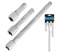 BlueSpot 3 Piece 1/2" Drive Extension Bar Set 3", 5" & 10" 02070