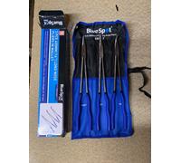 BlueSpot 3pc Extra Long Nose Pliers Set Straight Bent Nose Plier 16" Inch