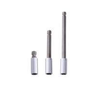 BlueSpot 3pc Magnetic Bit Holder Set Drill Driver 1/4" Hex Drive For Screw Bit