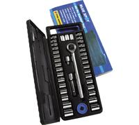 BlueSpot 40 Piece Combination Drive Hex Socket Set Metric and Imperial