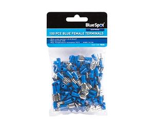 Bluespot 40606 100pce Blue Female Terminals