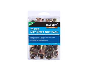 BlueSpot 40616 120PCE M6 Rivet Nut Pack