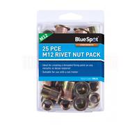 BlueSpot 40616 25 Piece M12 Rivet Nut Pack