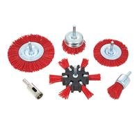 BlueSpot 5 piece Nylon Abrasive Brush Set