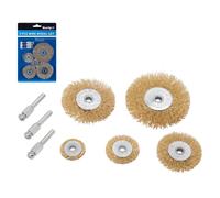 BlueSpot 5pc Wire Wheel Set
