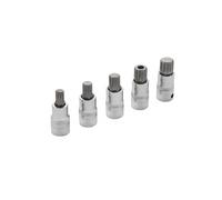 BlueSpot 5pce 1/2" Spline Bit Set M10, 12, 14, 16 & M18, 01509