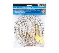 Bluespot 6 Pce 90cm Bungee Cord Set