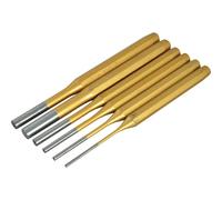 Blue Spot Tools 6 Pce Gold Pin Punch Set