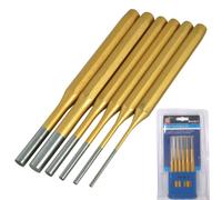 Blue Spot Pin Punch Set 22449 - Gold - 6-piece