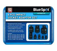 BlueSpot 8Pc Impact Socket Adaptor Set Chrome Vanadium Steel Drive