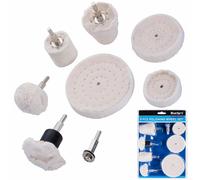 BlueSpot Tools Blue Spot Tools - 8 Pce Polishing Wheel Set