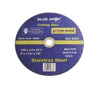 Bluespot 9" 230mm Angle Grinder Cutting Discs Ultra Thin Steel Cutting Disc 10pk