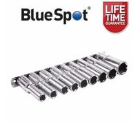Blue Spot Socket Set 01541 – 9 Piece 1/2 Inch Deep Metric Sockets