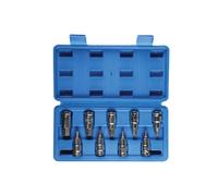 BlueSpot 9 piece set 1/2" Hex Bit Sockets (H4 - H17)
