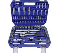 Blue Spot Tools 94 PCE 1/4" & 1/2" Hex Socket Set (4-14mm) (10-32mm)