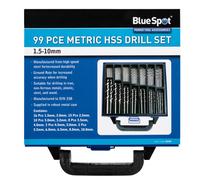 Bluespot 20348 99pce Metric HSS Drill Set (1.5-10mm)