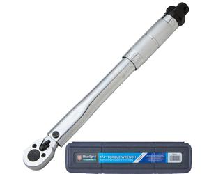 BlueSpot Adjustable Torque Wrench 2 -24Nm 1/4" Square Drive Hand Ratchet Tool
