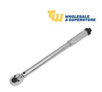 BlueSpot Adustable Torque Wrench 1/2" Square Drive 40-210Nm Ratchet Adjustable