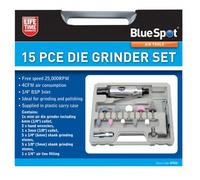 Blue Spot Die Grinder Set - 15-piece