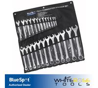 Blue Spot 04131 Combination Spanner Set 6-32 mm Chrome Van 25-piece with Storage Pouch